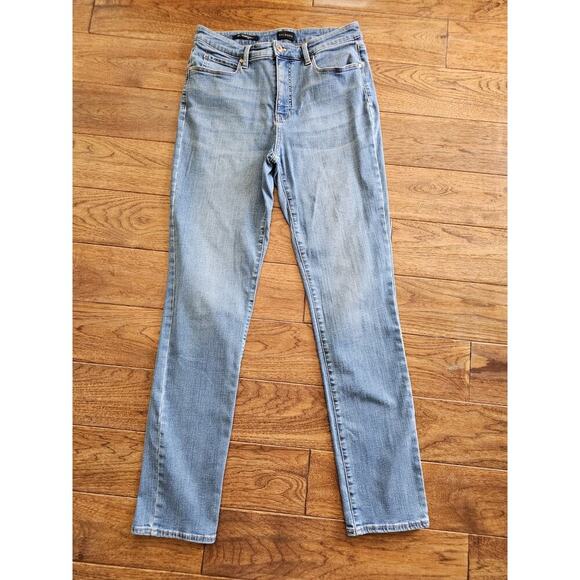 Talbots Denim Jeans Women’s Size 8 Long Tall Stretch Straight Leg - Picture 2 of 10